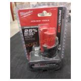 Milwaukee M12 XC5.0 Battery Retail Price:$ 99.00