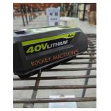 Ryobi 40v 4 ah battery