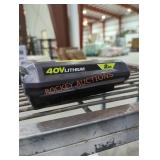 Ryobi 40v 2 ah battery