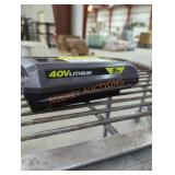 Ryobi 40v 2 ah battery