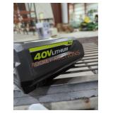 Ryobi 40v 4 ah battery