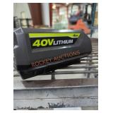 Ryobi 40v 4 ah battery