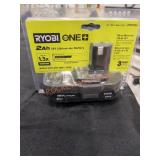 RYOBI 18v 2Ah Battery Retail Price:$49.50