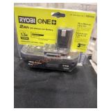 RYOBI 18v 2Ah Battery Retail Price:$49.50