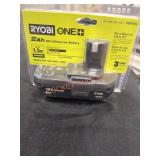 RYOBI 18v 2Ah Battery Retail Price:$49.50