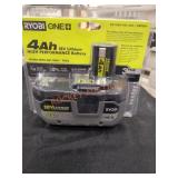 RYOBI 18v 4Ah Lithium High Performance Battery