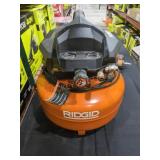 Ridgid 6Gal Air Compressor and 2-1/8" Brad Nailer