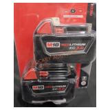 Milwaukee M18 Red lithium XC 3.0 2 Pack Batteries