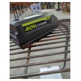 Ryobi 40v 4 ah battery