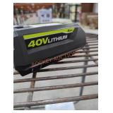 Ryobi 40v 4 ah battery