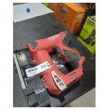 Milwaukee M12 23 ga pin nailer
