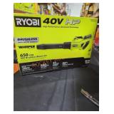 Ryobi 40v 650 cfm brushless blower kit