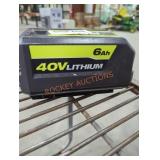 Ryobi 40v 6 ah battery