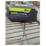 Ryobi 40v 6 ah battery