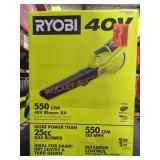 Ryobi 40v Blower Kit 550CFM