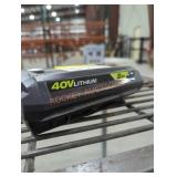 Ryobi 40v 2 ah battery