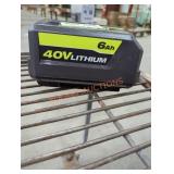 Ryobi 40v 6 ah battery