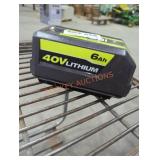 Ryobi 40v 6 ah battery
