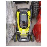 Ryobi 18v 13" Push Lawn Mower, Tool Only