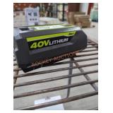 Ryobi 40v 4 ah battery
