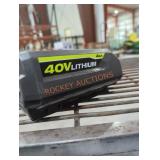 Ryobi 40v 4 ah battery