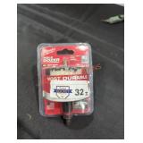 Milwaukee hole dozer with arbor 2-1/4"