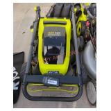 Ryobi 40v 20" push mower