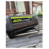 Ryobi 40v 4 ah battery