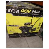 Ryobi 40v 18" Rear Tine Tiller Kit