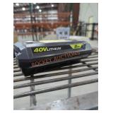 Ryobi 40v 2 ah battery