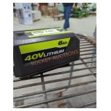 Ryobi 40v 6 ah battery