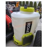 Ryobi 18v 2Gal Chemical Sprayer