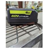 Ryobi 40v 6 ah battery