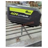 Ryobi 40v 6 ah battery