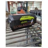 Ryobi 40v 3 ah battery