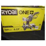 Ryobi 18v 7-1/4" Miter Saw, Tool Only