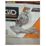 Ridgid 10" dual bevel miter saw