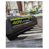 Ryobi 40v 4 ah battery