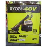 Ryobi 40v Cordless Leaf Vacuum TOOL ONLY