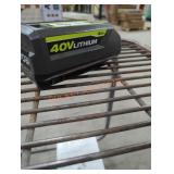 Ryobi 40v 4 ah battery