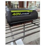 Ryobi 40v 4 ah battery