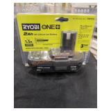 RYOBI 18v 2Ah Battery Retail Price:$49.50
