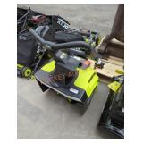 Ryobi 40v brushless snow thrower