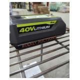 Ryobi 40v 4 ah battery