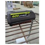Ryobi 40v 4 ah battery