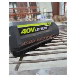 Ryobi 40v 4 ah battery
