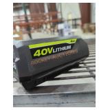 Ryobi 40v 4 ah battery
