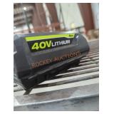 Ryobi 40v 4 ah battery