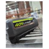 Ryobi 40v 4 ah battery