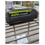 Ryobi 40v 4 ah battery